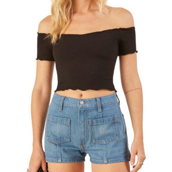 Reformation Tops - Reformation Willet Crop Top XS